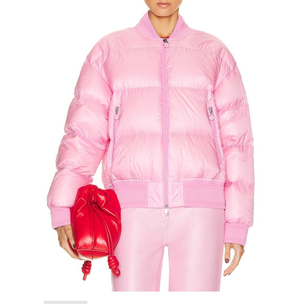 Moncler Light Pink Quilted Jacket